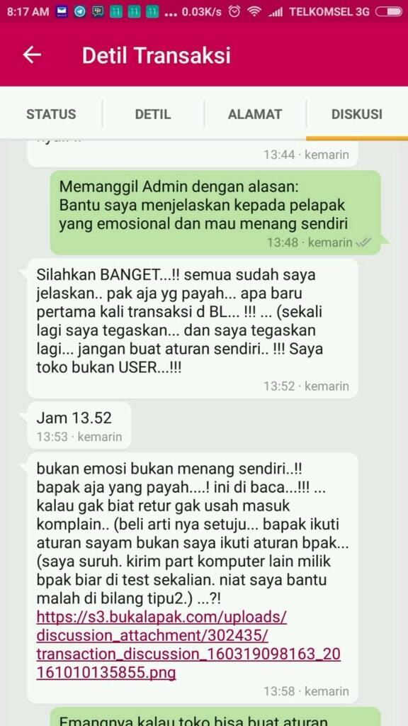 &#91;MODUS PENIPUAN BARU&#93; di Bukalapak