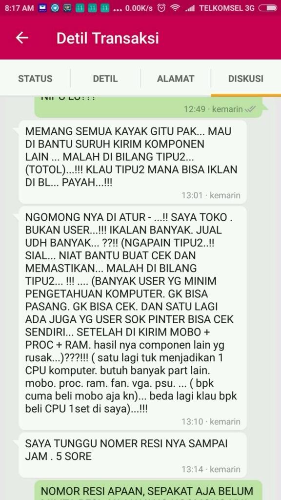 &#91;MODUS PENIPUAN BARU&#93; di Bukalapak
