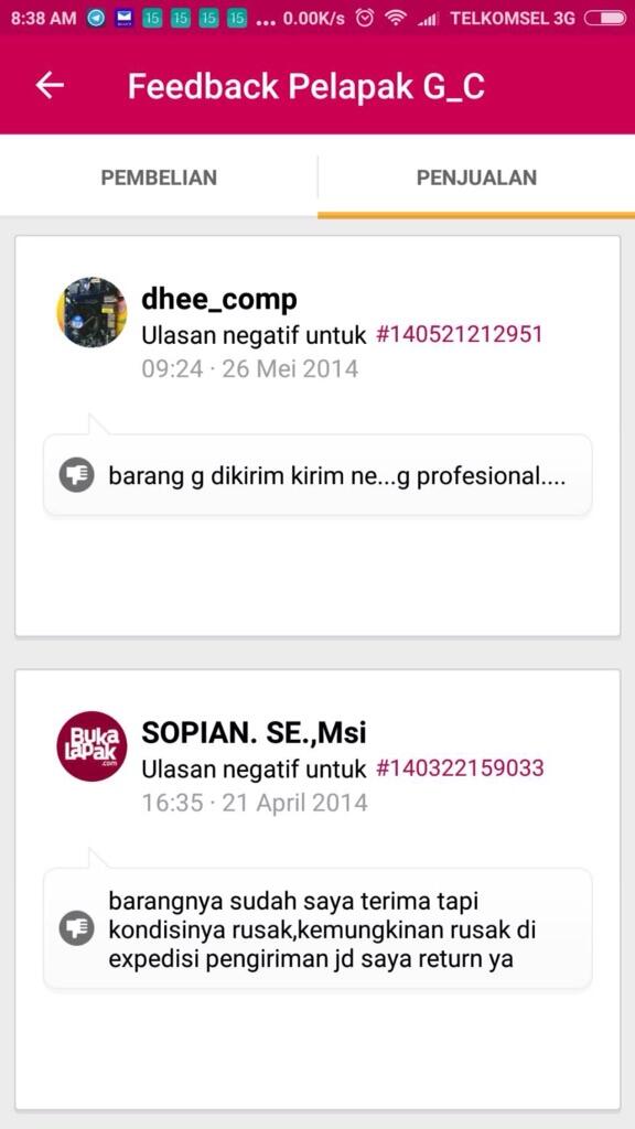 &#91;MODUS PENIPUAN BARU&#93; di Bukalapak