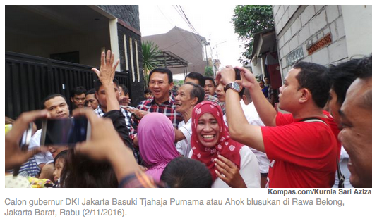 Dikejar Warga, Ahok Dilarikan ke Polsek Kebon Jeruk