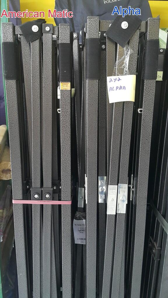 Jual Tenda Lipat ALPHA (satu pabrik dengan AMERICAN MATIC)