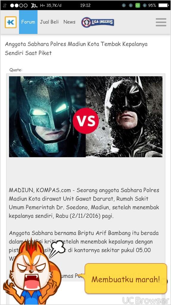 Kaskus Vs HP saya? Kok Gini!