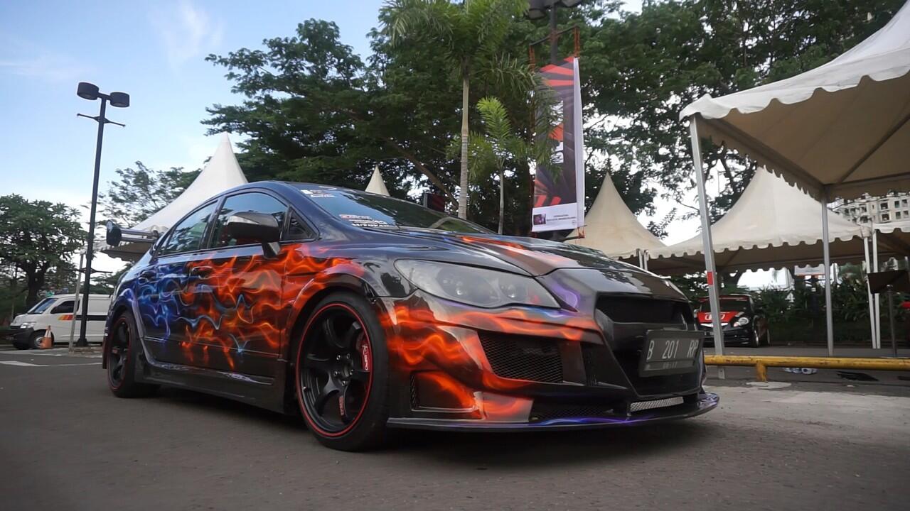 FR BlackAuto Battle Tangerang : Modifikasi Paling Keren Se Indonesia Ada Di Sini