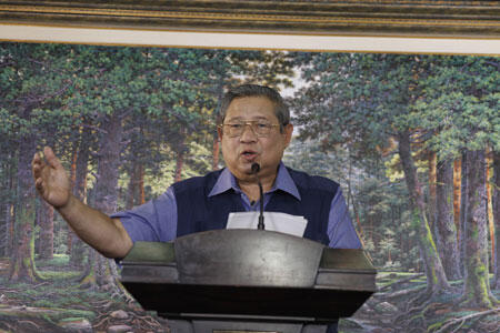 SBY Sebut Penyelesaian Kasus Munir Tergantung Kemauan Jokowi