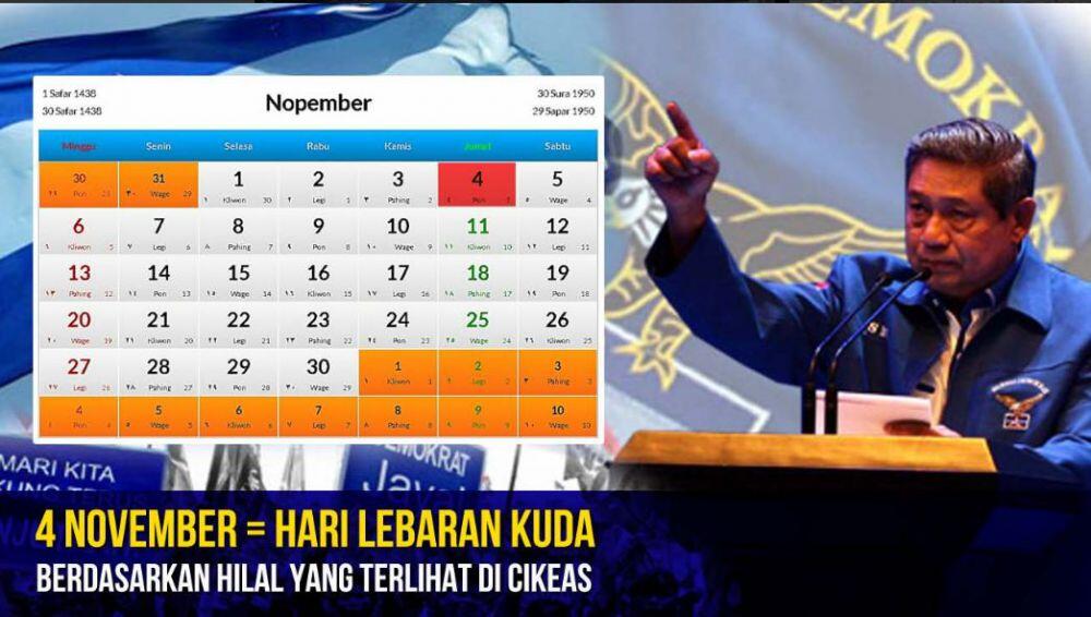 'Lebaran Kuda' ala SBY yang langsung hebohkan jagat maya