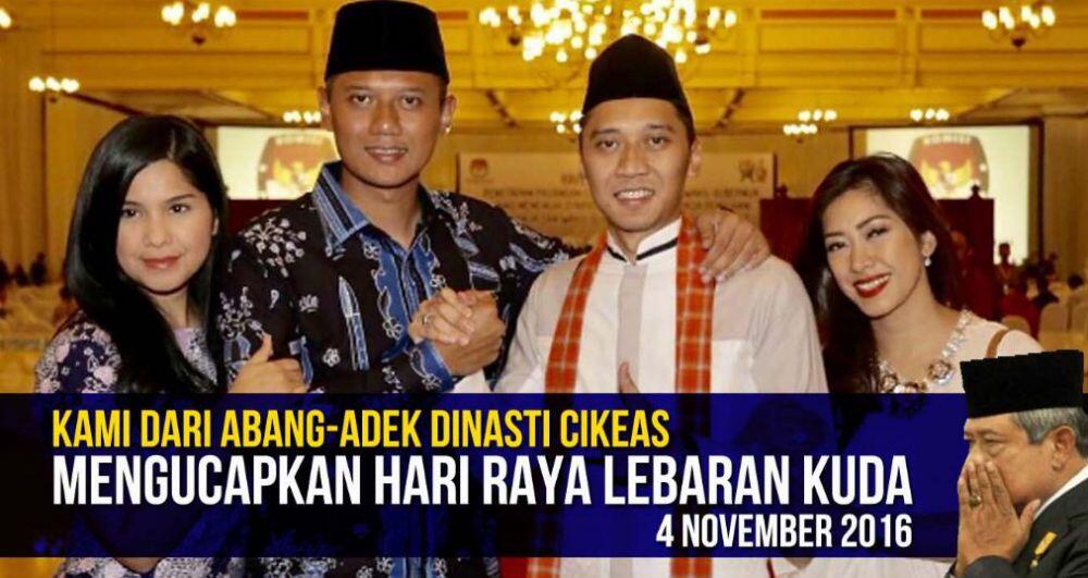  'Lebaran Kuda' ala SBY yang langsung hebohkan jagat maya