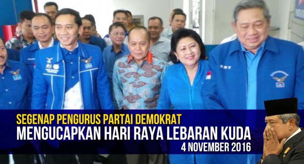  'Lebaran Kuda' ala SBY yang langsung hebohkan jagat maya