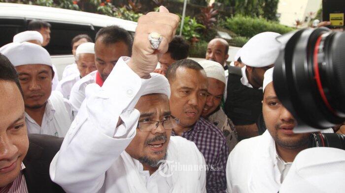 Sudah 6 Jam Lebih Habib Rizieq Masih Diperiksa Bareskrim