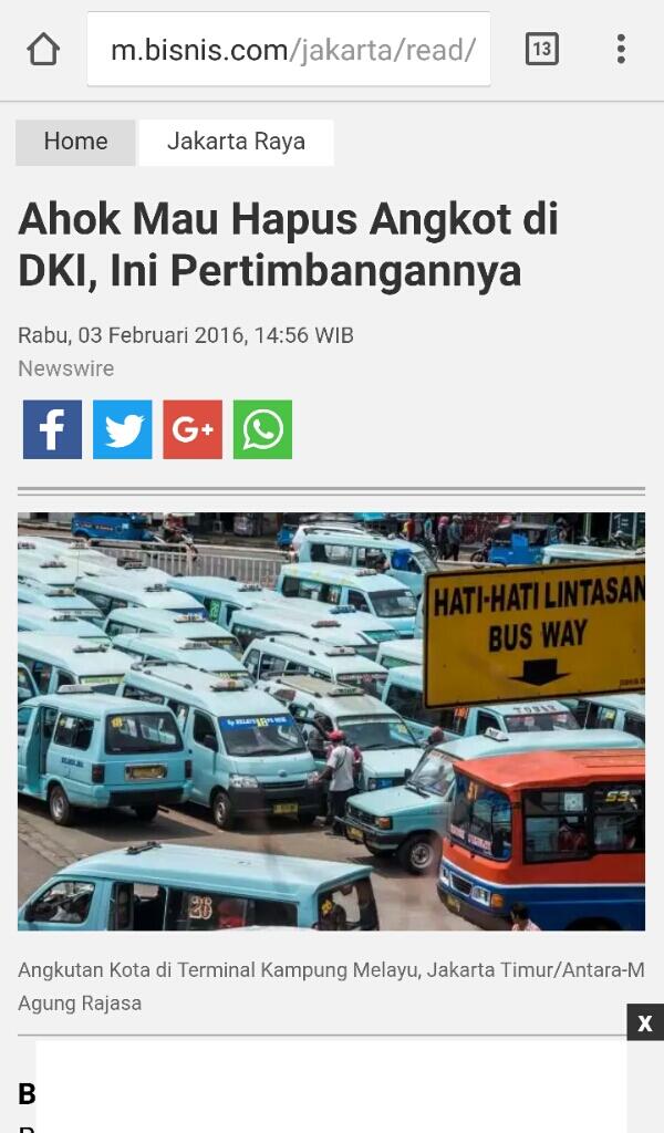 Ahok Diusir Warga, #AhokKeseretAngkot Jadi Trending