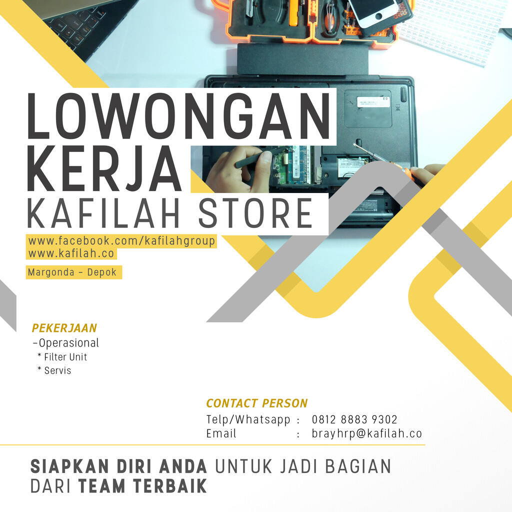 LOWONGAN KERJA KAFILAH STORE