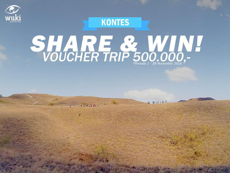 Voucher Trip 500.000 | WukiTraveller