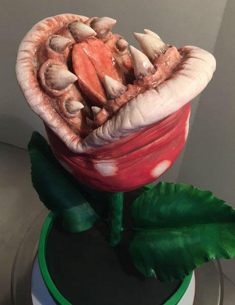 Seni Perpaduan Patung dan Kue