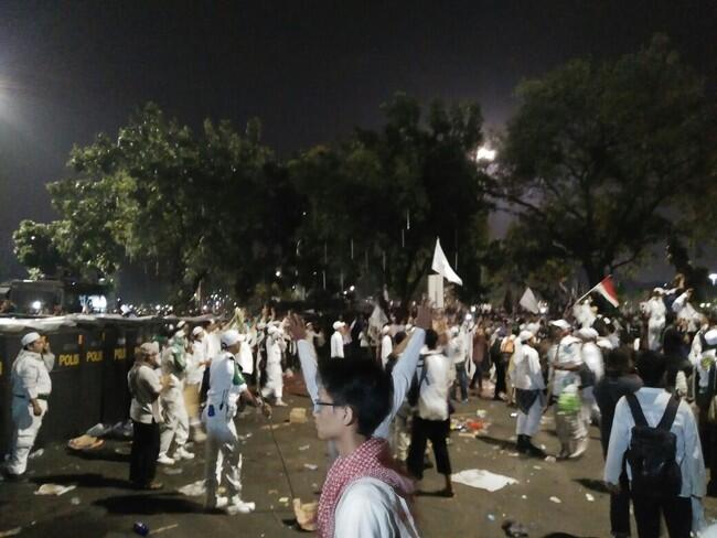 Kericuhan usai Demo di Istana Negara