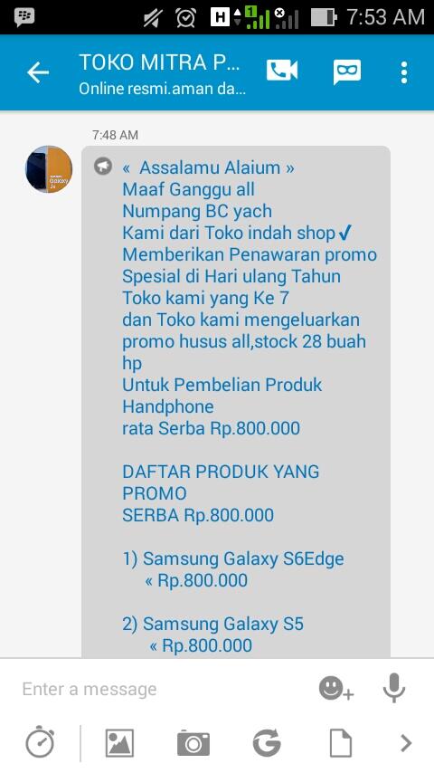 pagi pagi udah ada bc hape murah