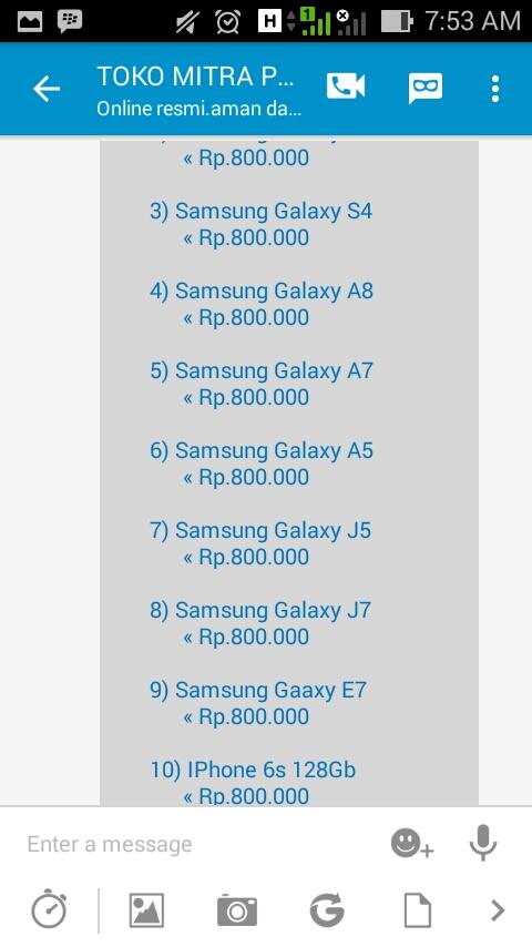 pagi pagi udah ada bc hape murah