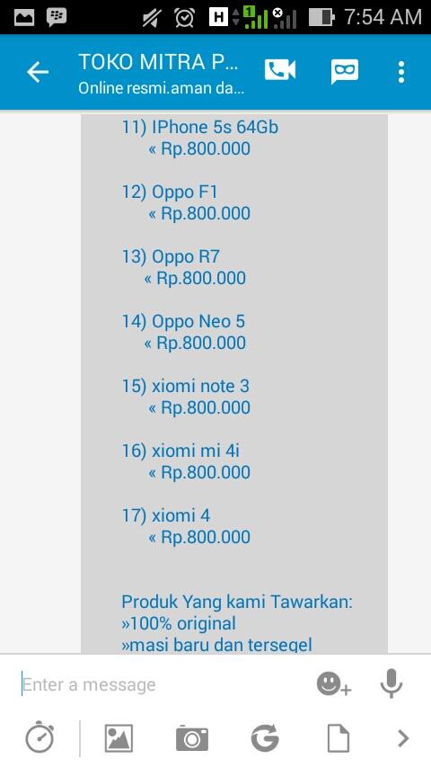 pagi pagi udah ada bc hape murah