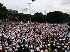 Suasana demo Bela Islam yg Luar biasa