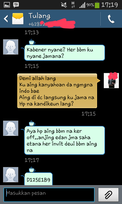 Apa kontak BBM bisa dihack??