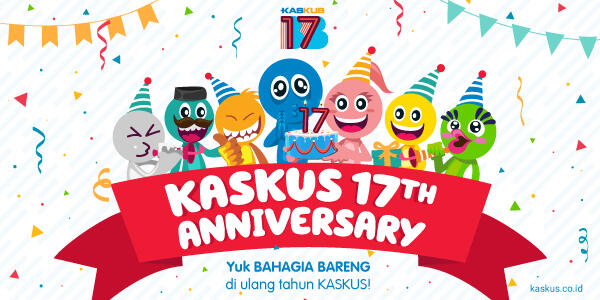 &#91;BB17&#93; Bahagia Bareng 17 Tahun KASKUS Yuk!