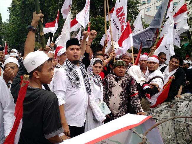 Orasi Ahmad Dhani: Kenapa Jokowi Tak Mau Terima Habib dan Ulama?