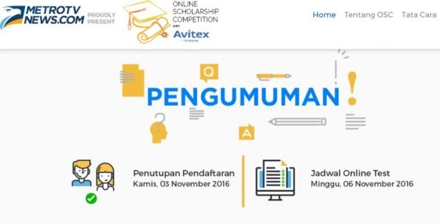 Lampaui Target, 27 Ribu Siswa Daftar OSC With Avitex 2016