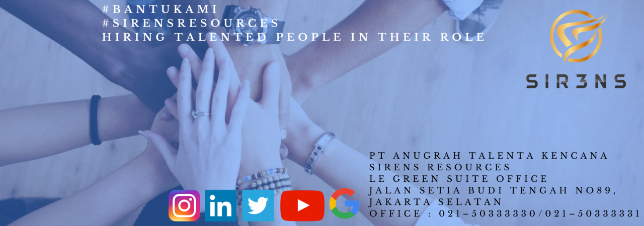 OPEN RECRUITMENT FOR BIG JEWELLERY COMPANY, penempatan di jabodetabek