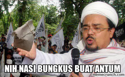 FPI Sediakan 200 Ribu Nasi Bungkus untuk Para Pendemo