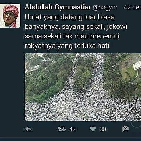 Kumpulan Foto dan Meme Aksi 4 November 2016