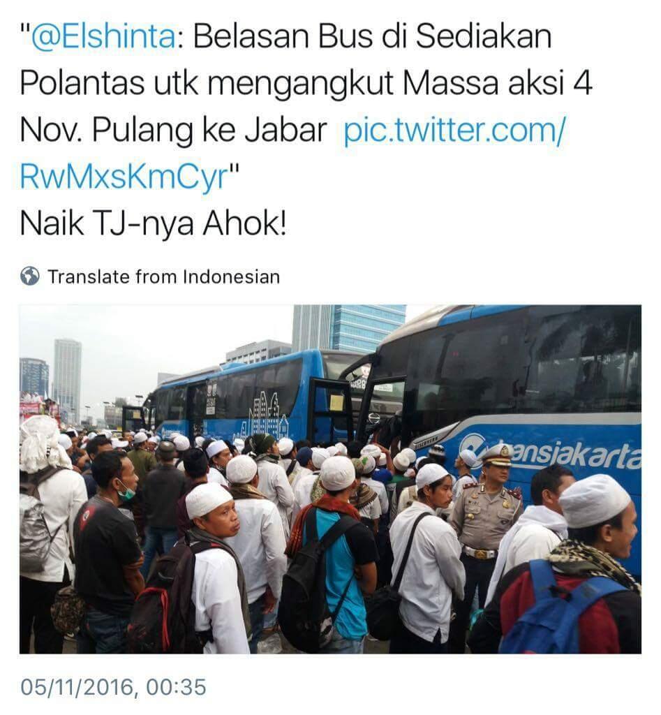 Kemenhub Kerahkan 50 Bus Antar Pulang Demonstran