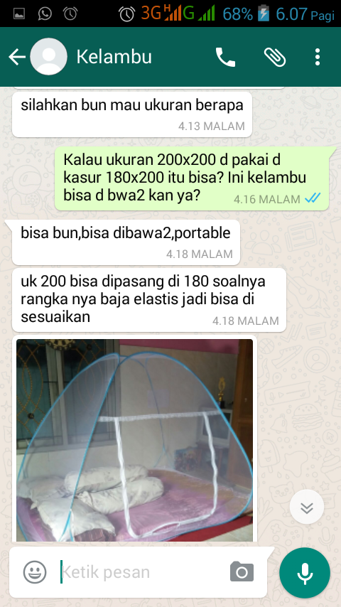 Pelayanan Sangat Mengecewakan &quot;TRENDING OUTDOOR EQUIPMENT&quot; (Online Shop di Facebook)