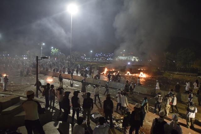 Jokowi Sebut Demonstrasi Ditunggangi Aktor Politik