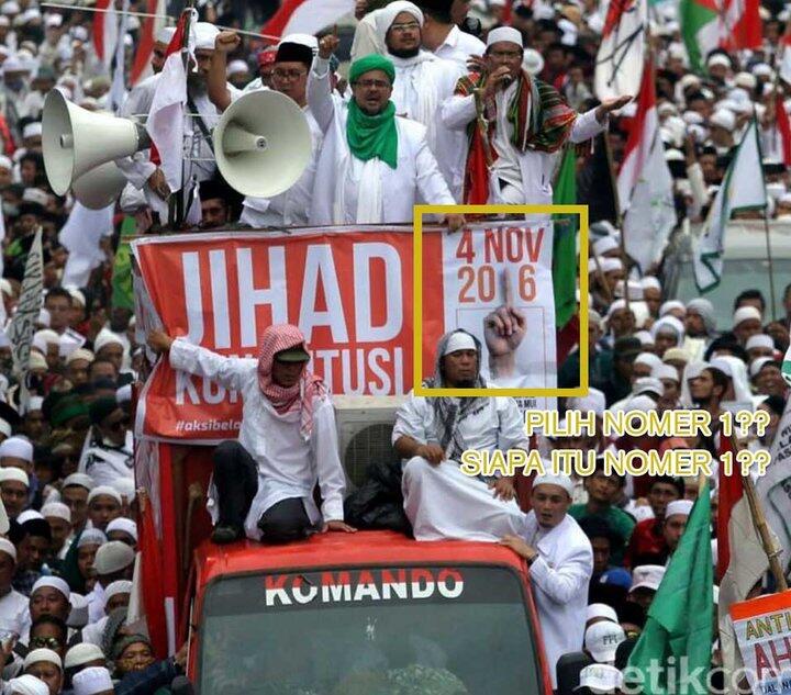 Kumpulan Foto dan Meme Aksi 4 November 2016