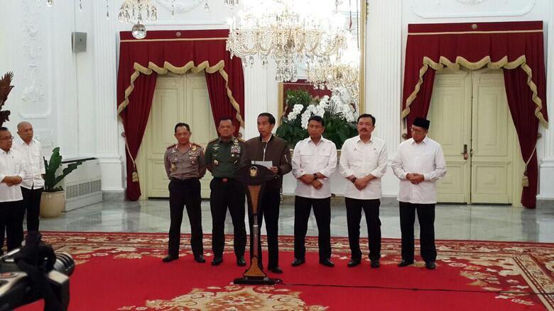 #PresidenKemana dan #JokowiKabur Teratas di Twitter