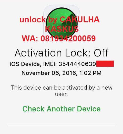 JASA UNLOCK IPHONE/CARIER/ICLOUD LOST 100% RATIO SUKSES GAN!!!