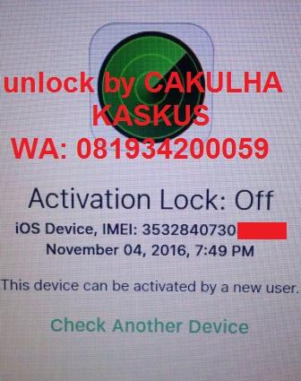 JASA UNLOCK IPHONE/CARIER/ICLOUD LOST 100% RATIO SUKSES GAN!!!