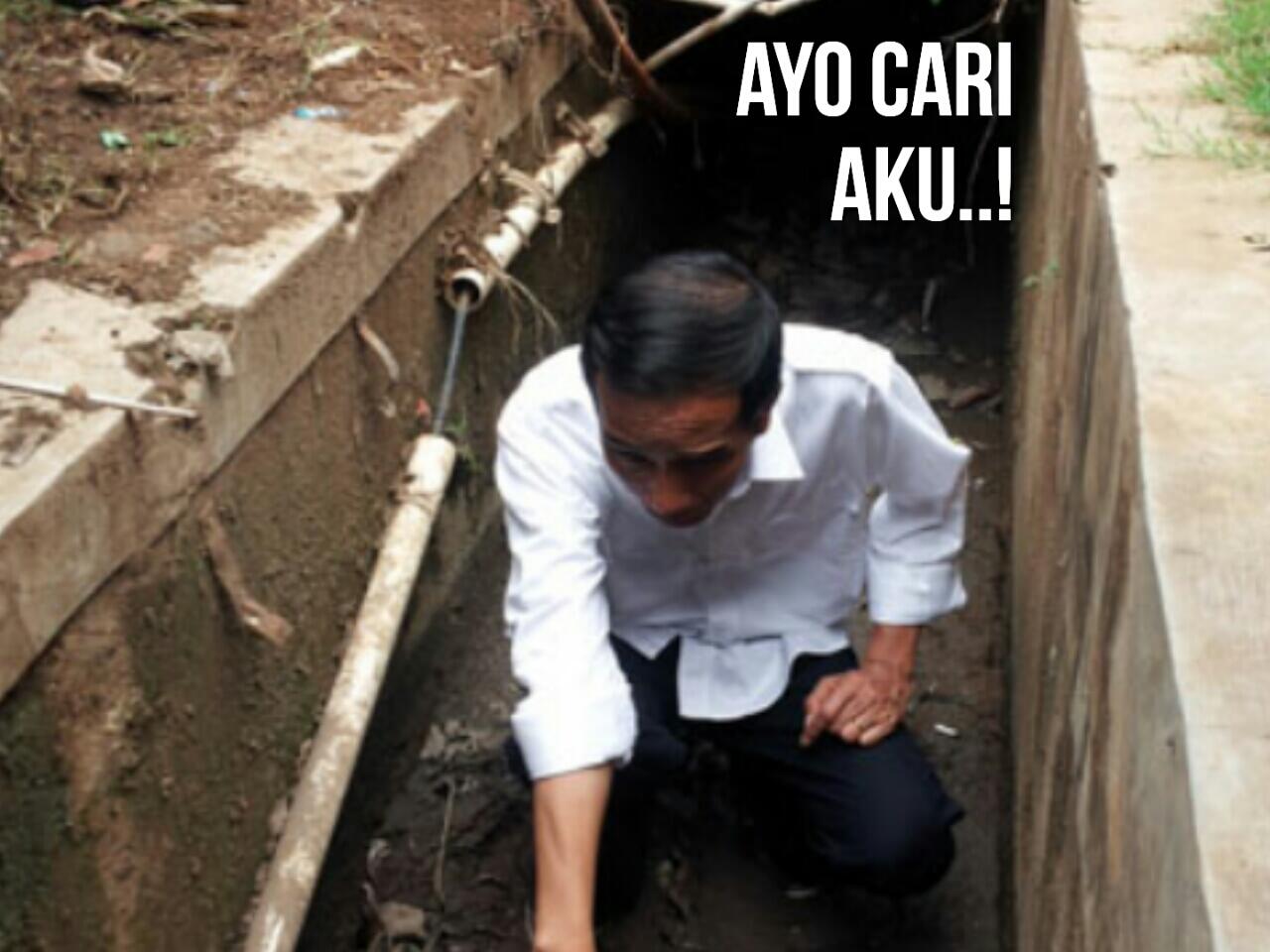 Jokowi berada disini