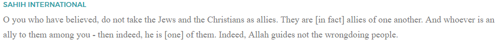 Berbagai Tafsiran Al-Maidah ayat 51