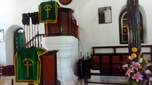 Penampakan Gereja Berusia 300 Tahun di Nusalaut, Ambon