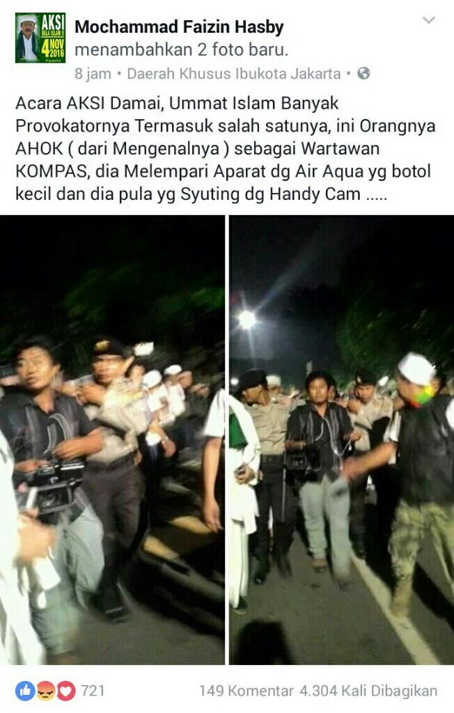 Umat Islam Ditunggangi, Tuduhan Presiden Sangat Menyakitkan