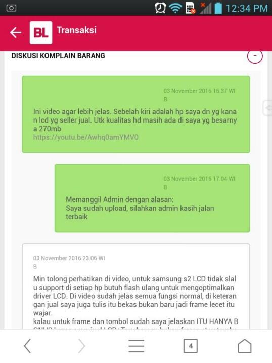 Surat terbuka buat bukalapak. Ane beli barang cacat malah dana diteruskan ke pelapak