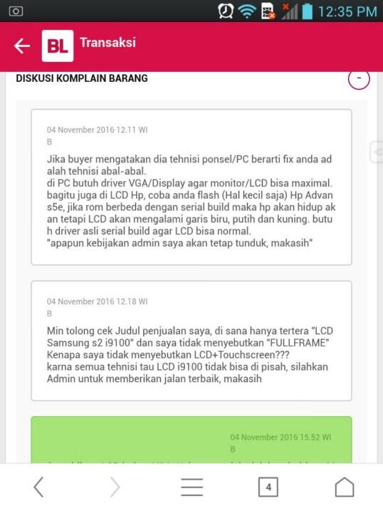 Surat terbuka buat bukalapak. Ane beli barang cacat malah dana diteruskan ke pelapak