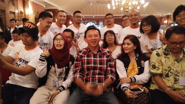 Ahok Hadiri Acara Jasmev, Bicara Soal Visi Misi