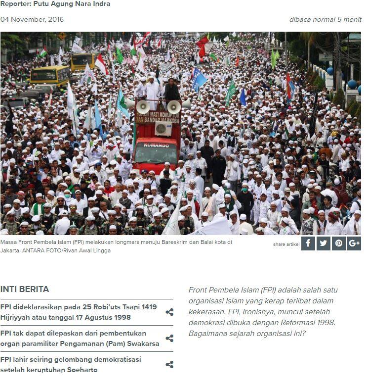 Ketua Umum PBNU: Saya Duga Ada Oknum Bikin Ricuh Demo 4 November