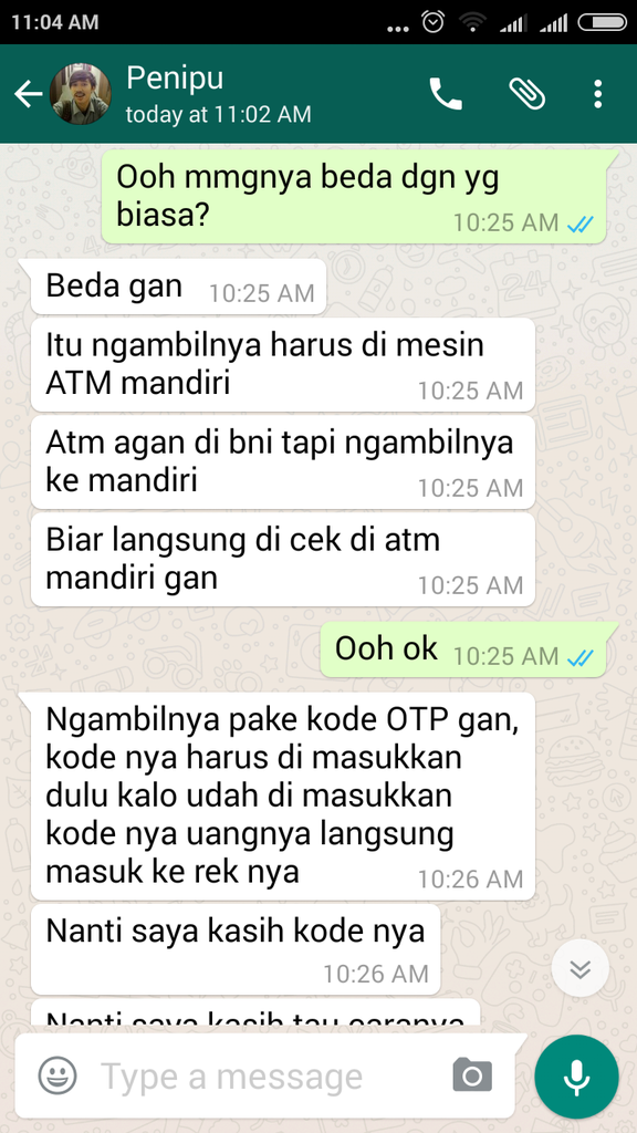 Hati2 Penipuan 081316583964