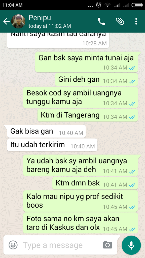 Hati2 Penipuan 081316583964