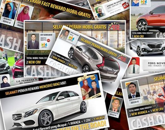 Peluang Bisnis MLM Otomatis, Raih Fast Reward New Mercedes Benz E250 AMG 