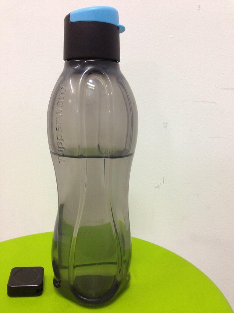 &#91;WATER BOTTLE&#93; Tupperware Eco Men Black 750ml