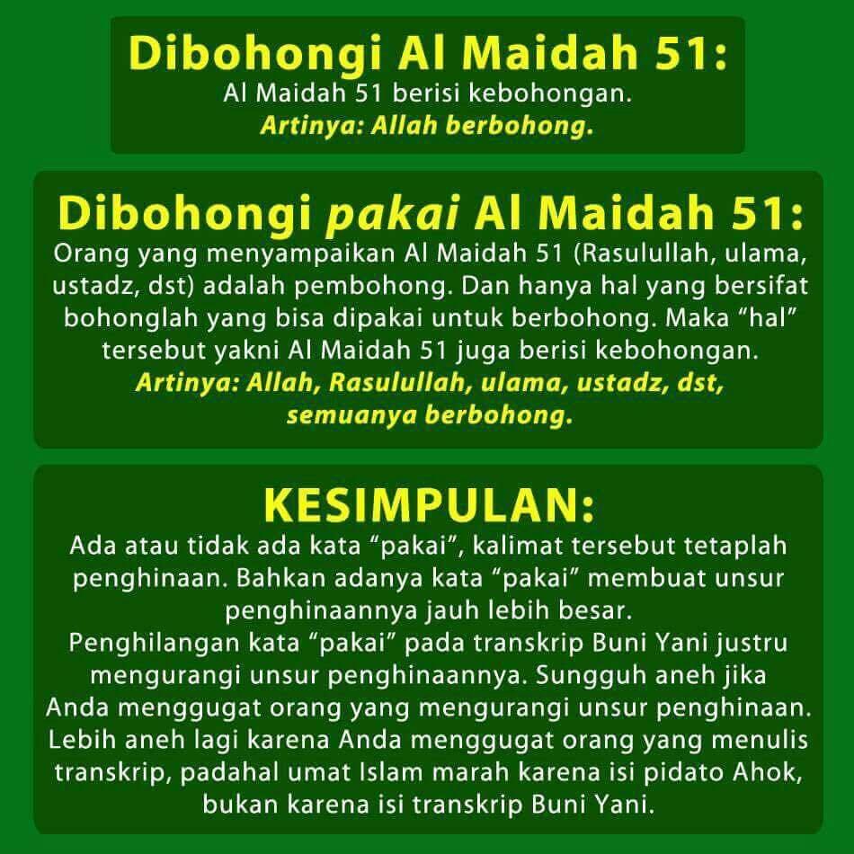 Syafii Maarif Ahok Tidak Mengatakan Al Maidah Itu Bohong Page 3
