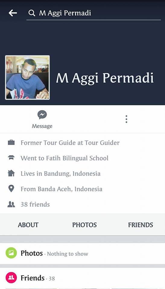MOHON BANTUAN MENCARI PELAKU PENIPUAN DAN CURANMOR: M. AGGI PERMADI