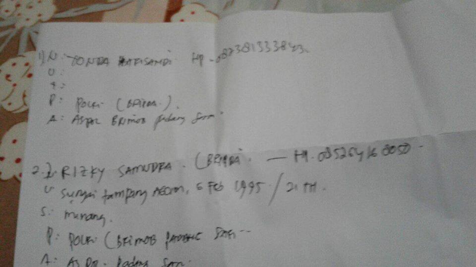 MOHON BANTUAN MENCARI PELAKU PENIPUAN DAN CURANMOR: M. AGGI PERMADI